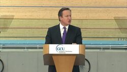 UK PM Cameron urges Scotland to vote against independence in referendum News Clip