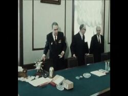LIB 27-3-74 BREZHNEV MEETS JAPANESE BUSINESSMEN News Clip