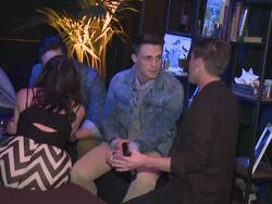 Colton Haynes at Abercrombie & Fitch's "The Making Of A Star" Spring Campaign Party Stock Footage