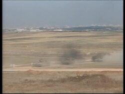 Interior ministry, school hit; Israeli cabinet meets; tanks leaving, troop movement Instructional Video