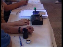 Two election officials shot and wounded as voting starts News Clip