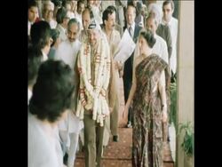 SYND 31 3 80 ARAFAT ARRIVES TO NEW DELHI AND IS GREETED BY INDIRA GANDHI Instructional Video