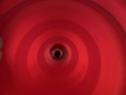 Construction worker sounds the megaphone Stock Footage