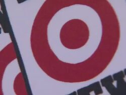 ATMOSPHERE: signage at the Target Celebrates Opening Of East Harlem Location With Star-Studded Party at New York NY.  Stock Footage