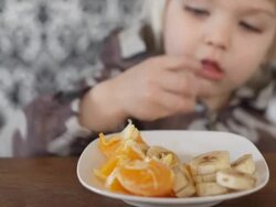 Organic fruits Stock Footage