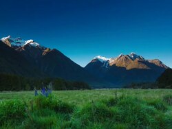 TIME LAPSE: Mountain Scenery Stock Footage