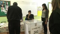 CLEAN : Cyprus: vote counting Northern Cyprus News Clip