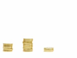 HD: Golden Coins Piling Up Stock Footage
