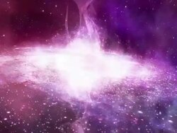 Flight into the center of a galaxy Stock Footage