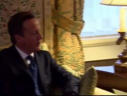 David Cameron meets Mohamed Morsi News Clip