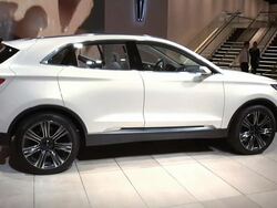 2013 Lincoln MKC Concept crossover montage Stock Footage
