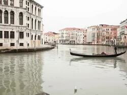 Venice-Â¶s Grand Canal Stock Footage