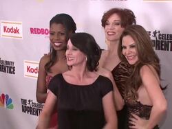 Finale of 'The Celebrity Apprentice' Stock Footage