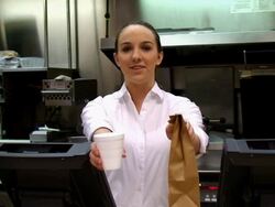 Restaurant Food Worker Stock Footage