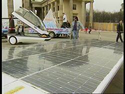 GERMANY: SOLAR POWERED TRABANT UNVEILED News Clip