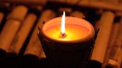 Candle Stock Footage