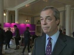 Nigel Farage Grab on David Cameron News Clip