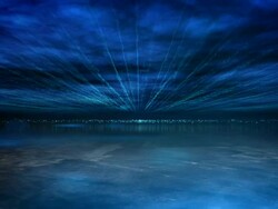 Surreal space Stock Footage