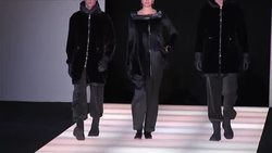 Giorgio Armani unveils menswear collection mixing elegance and comfort News Clip