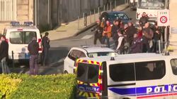 CLEAN : French surgeon arrives at court for start of vast paedophilia trial News Clip