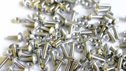 Screws and Nuts Stock Footage