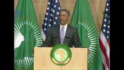 President Barack Obama urged Africa's leaders to prioritize creating jobs and opportunity for the next generation of young people or risk sacrificing future economic potential to further instability and disorder. (July 28) News Clip