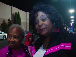 Bridgette Carpenter of Louisiana on Black Friday shopping Stock Footage