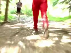 HD: Animated Runners Stock Footage