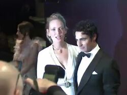 Young Patrons of Lincoln Center Annual Fall Masquerade Gala Stock Footage