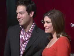 Qatar Airways Hosts Gala Event to Celebrate Inaugural Flights to NYC Stock Footage