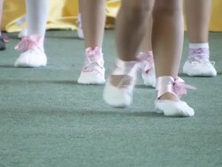 Little ballerinas (HD) Stock Footage