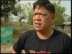 Aftermath of clash between troops and communist rebels News Clip