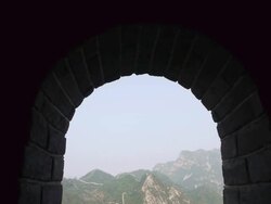 Great Wall of China Stock Footage