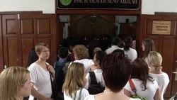 CLEAN : FILE: Canadian Indonesian in school abuse case back in jail News Clip