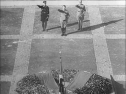 Nazi rally Stock Footage