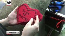 Penguins get valentines at California Aquarium Instructional Video