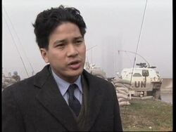 BOSNIA: SARAJEVO: INTERNATIONAL RELATIONS AT ALL TIME LOW News Clip