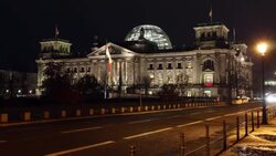 Reichstag time lapse video UHDV 4K Stock Footage