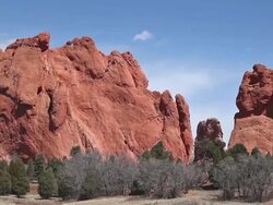 Garden of the Gods Stock Footage