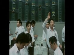 SYND 27/6/72  SCENES IN THE TOKYO STOCK EXCHANGE News Clip