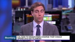 HSBC May Face U.S. Charge Upending 2012 Settlement News Clip