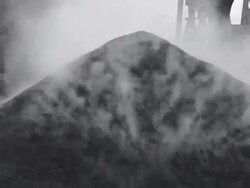 MS T/L ZO Crane with stack of coal  / Tacoma, Washington, United States Stock Footage