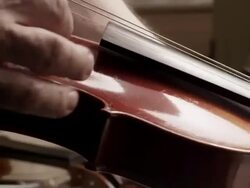 Violin Maker Stock Footage