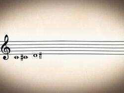 musical scale Stock Footage