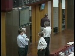 GERMANY: DAX INDEX FALLS SHARPLY News Clip