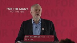 Jeremy Corbyn speech in Whitechapel News Clip