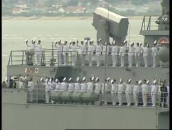 WRAP UK Queen inspects fleet on 200th anniversary of Trafalgar, fly past Instructional Video