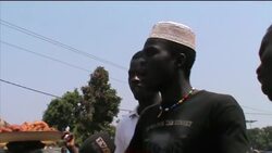 Thousands of Muslims fleeing violence turned back by peacekeepers; France to send 400 extra soldiers News Clip