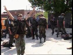 Krajina - Croats Celebrate Glina Victory News Clip