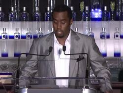 Sean 'Diddy' Combs Announces New Business Venture With Ciroc Vidka Stock Footage
